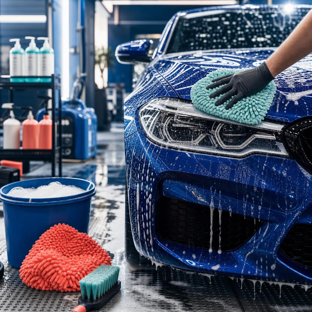Car Wash workspace visual